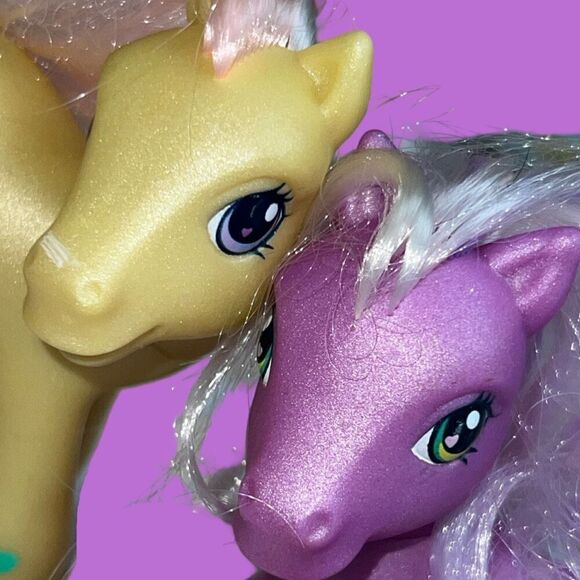 Lot of7 Hasbro G3 2002 My Little Pony Dibble Dabble Razzaroo Doseydotes - Picture 4 of 8